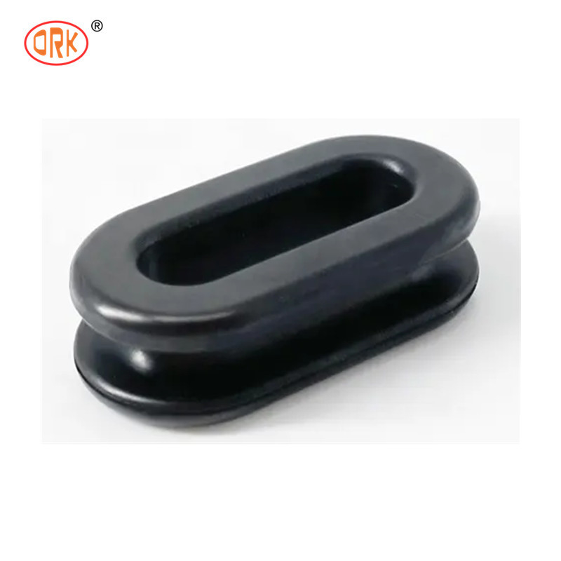 Segamentos de borracha de automóveis CR preto Segamentos de borracha de Neoprene Grommet para arneses de fio de conector