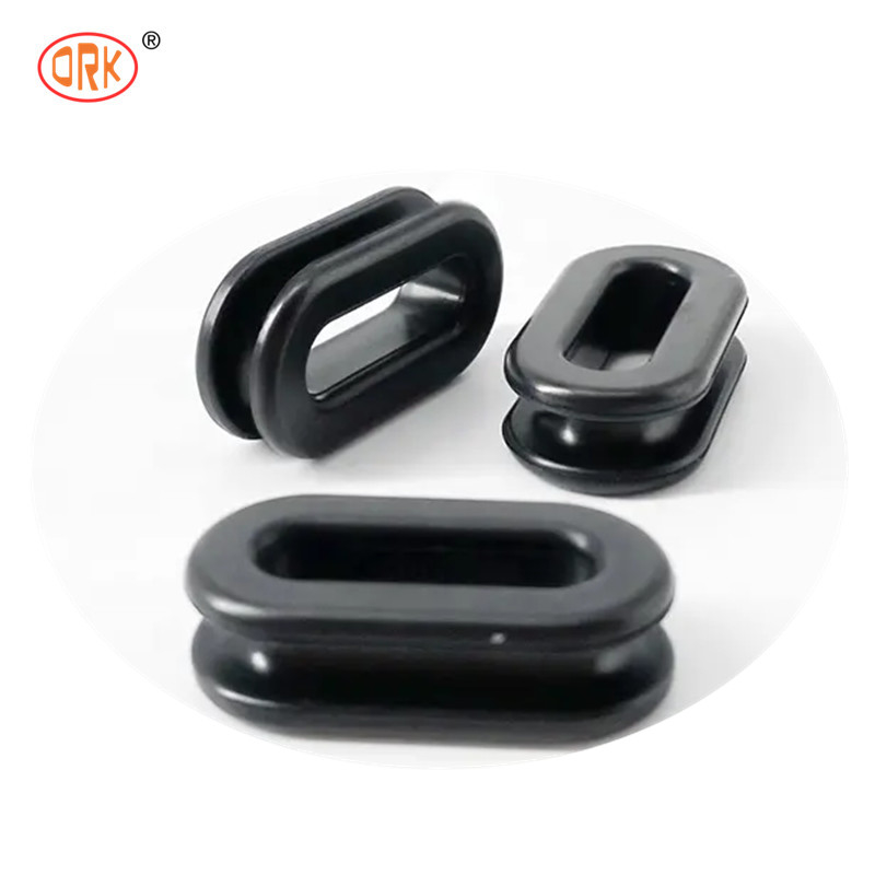Segamentos de borracha de automóveis CR preto Segamentos de borracha de Neoprene Grommet para arneses de fio de conector