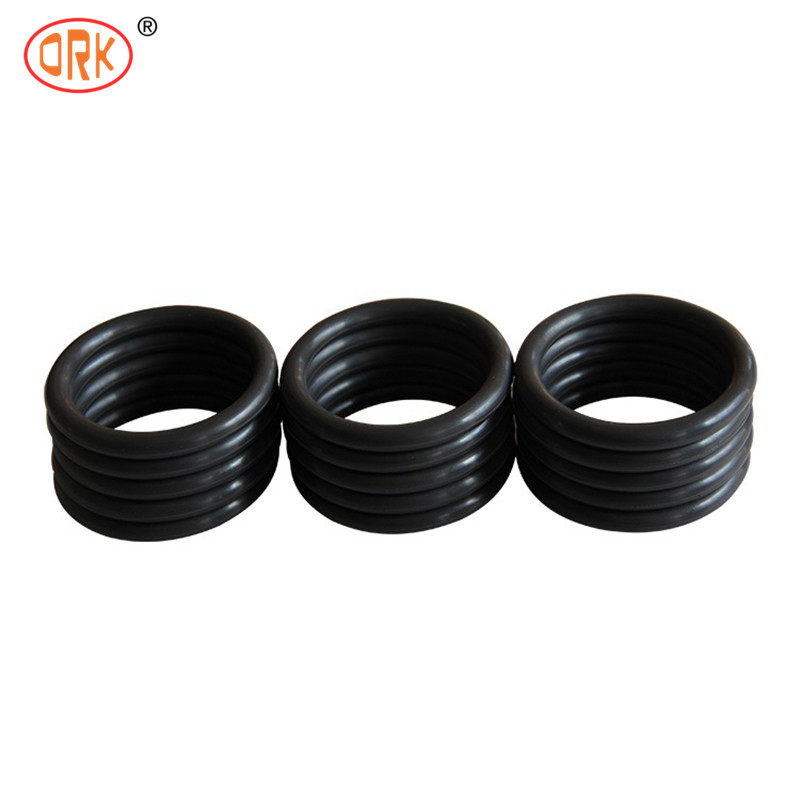 Selo azul Material de silicone elastomérico Garrafa plana Anel O duplo Selo resistente ao óleo REACH ROHS