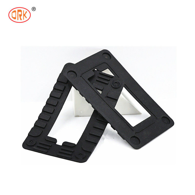 Tamanho personalizado Silicone Flat O Ring Seal Gasket Borracha espessa O Ring Seal FDA