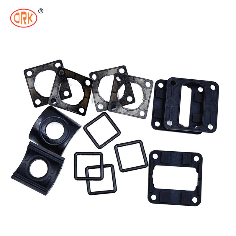 Tamanho personalizado Silicone Flat O Ring Seal Gasket Borracha espessa O Ring Seal FDA