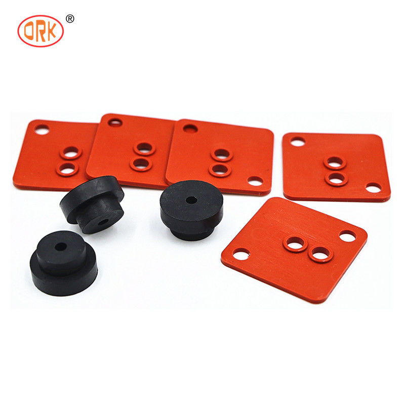 Tamanho personalizado Silicone Flat O Ring Seal Gasket Borracha espessa O Ring Seal FDA